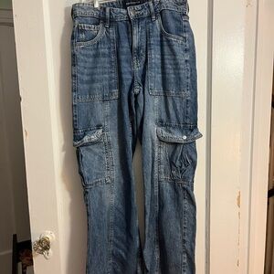 Aeropostale Blue Straight Leg Jeans